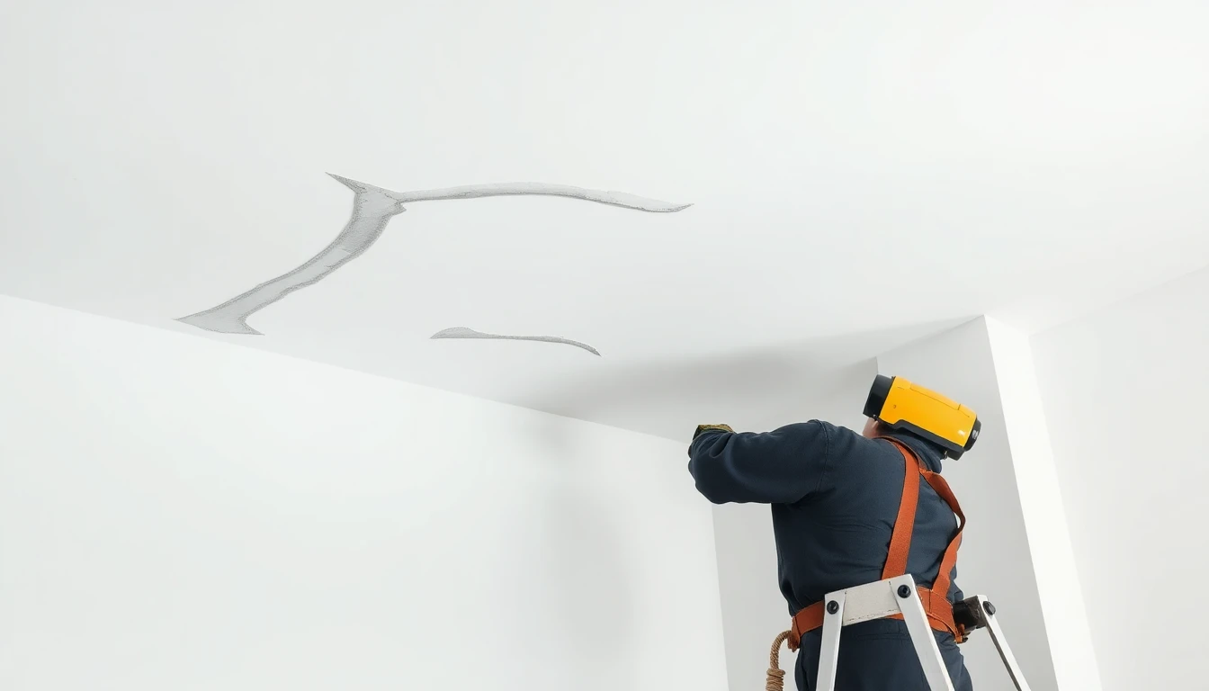Ceiling Water Damage Repair